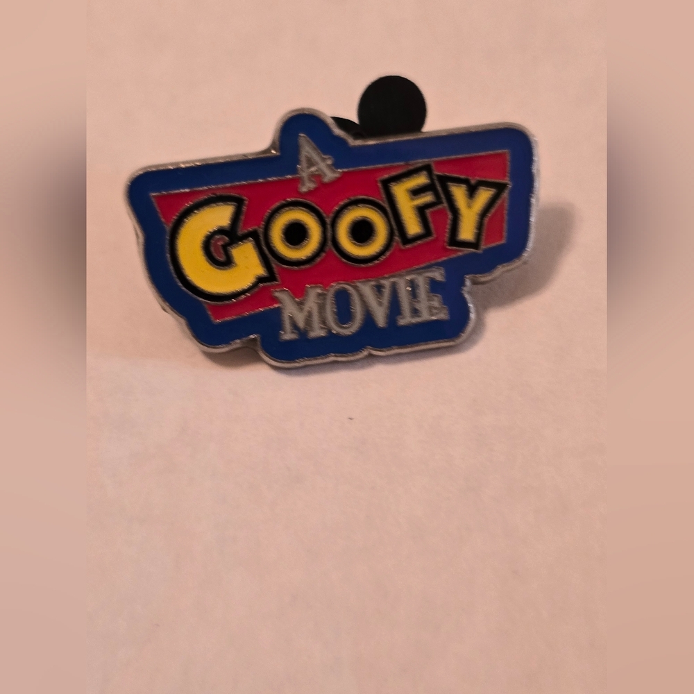 Vintage Disney trading pin 134524 1995 A Goofy Movie Title logo sign